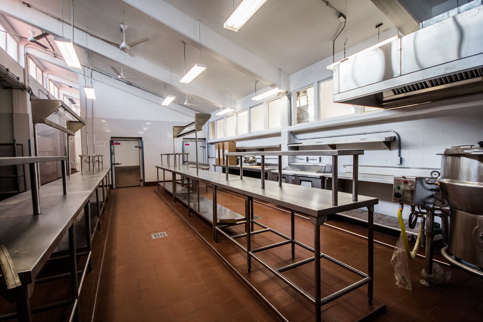 Kitchen and operational areas at Hurricane Harbor Oaxtepec